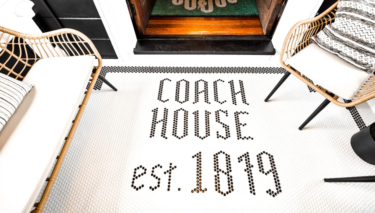 Coach House Tile Entrance