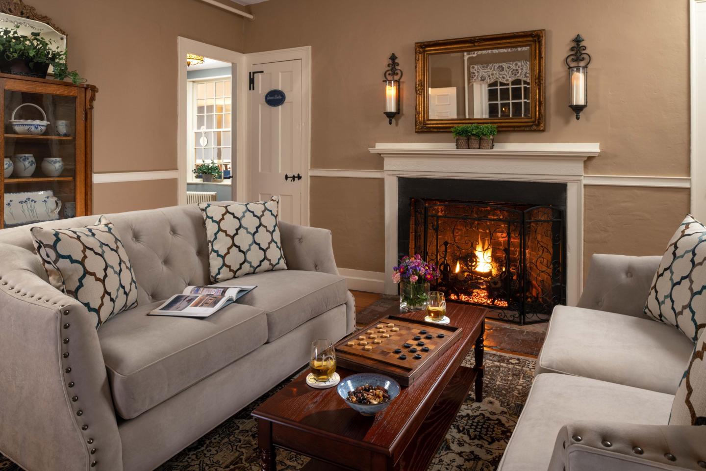 Locke Sitting Room Captain Swift Inn