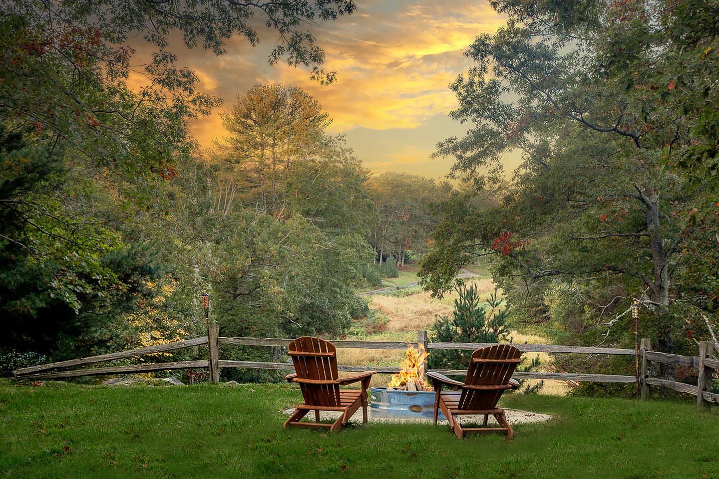 Chairs and Fire