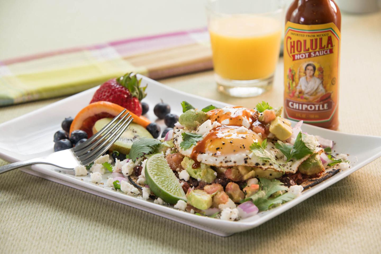 Our take on Huevos Rancheros