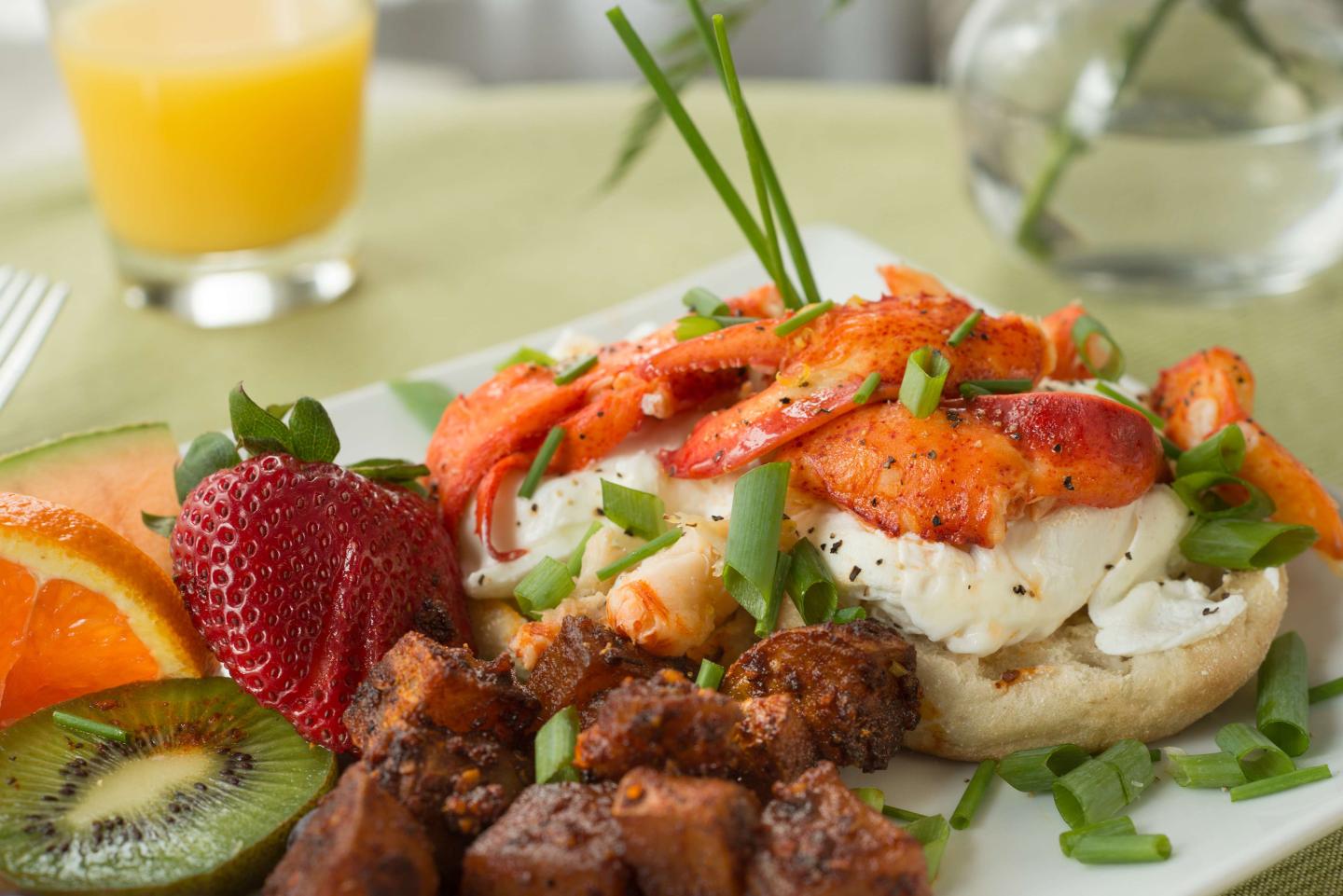 The Chadwick Bed & Breakfast- Lobster Benedict
