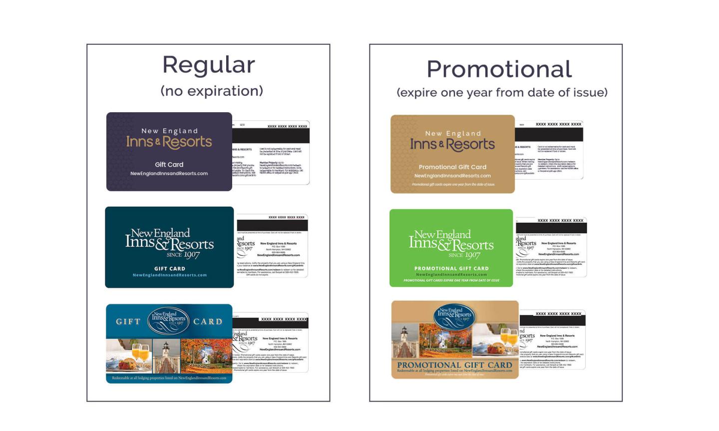 Gift Card Samples