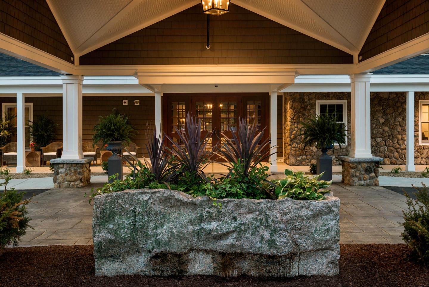 Entry at the Grand at the Bedford Village Inn