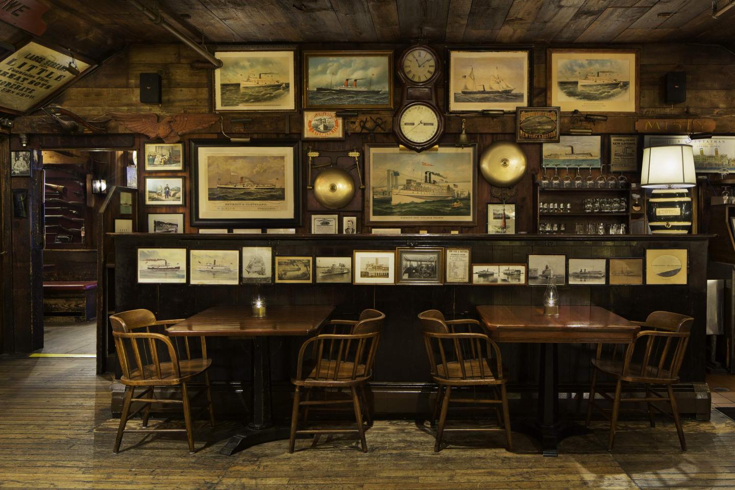 Artwork in the Covered Bridge Dining Room