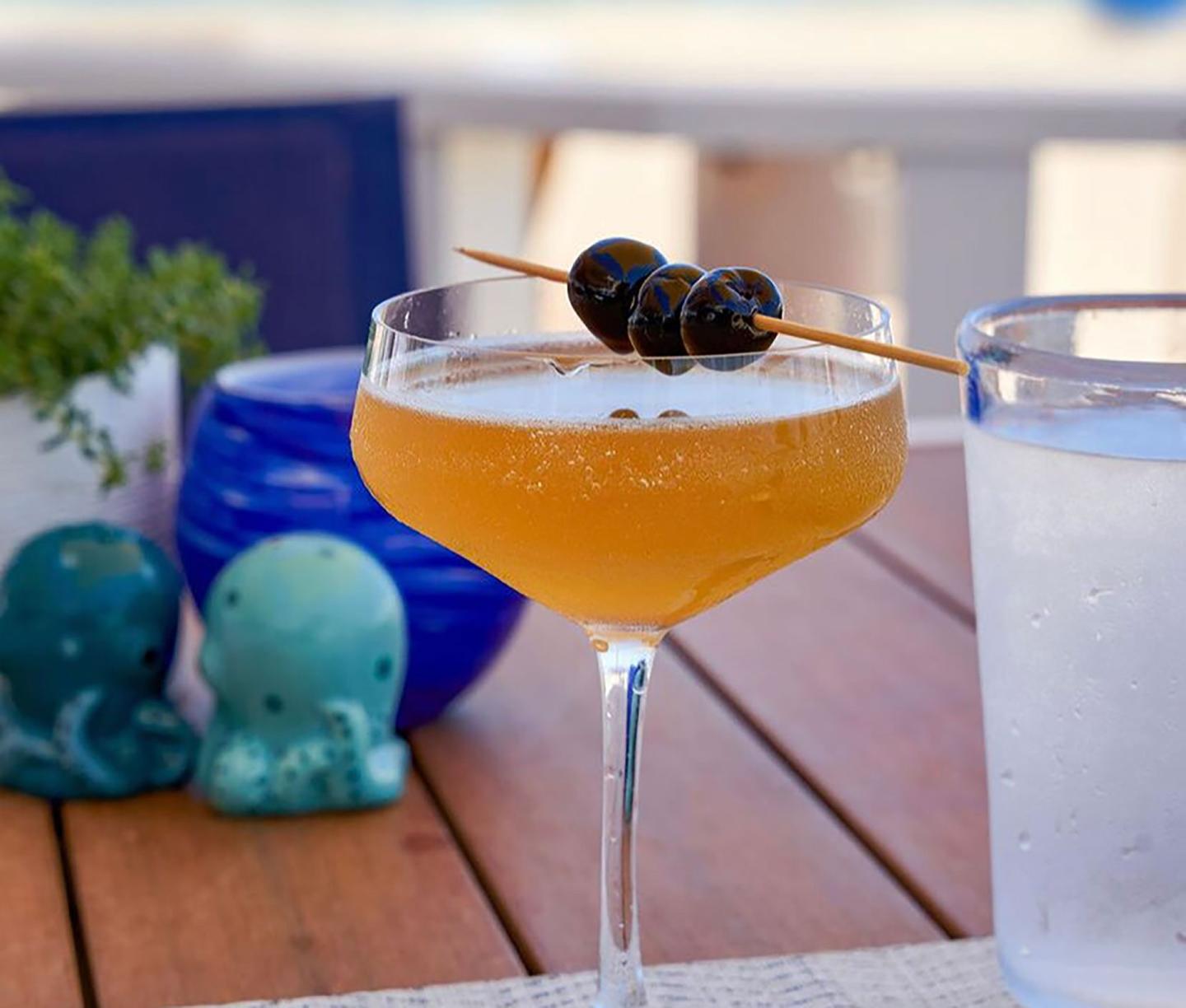 Cocktail at The Ocean House