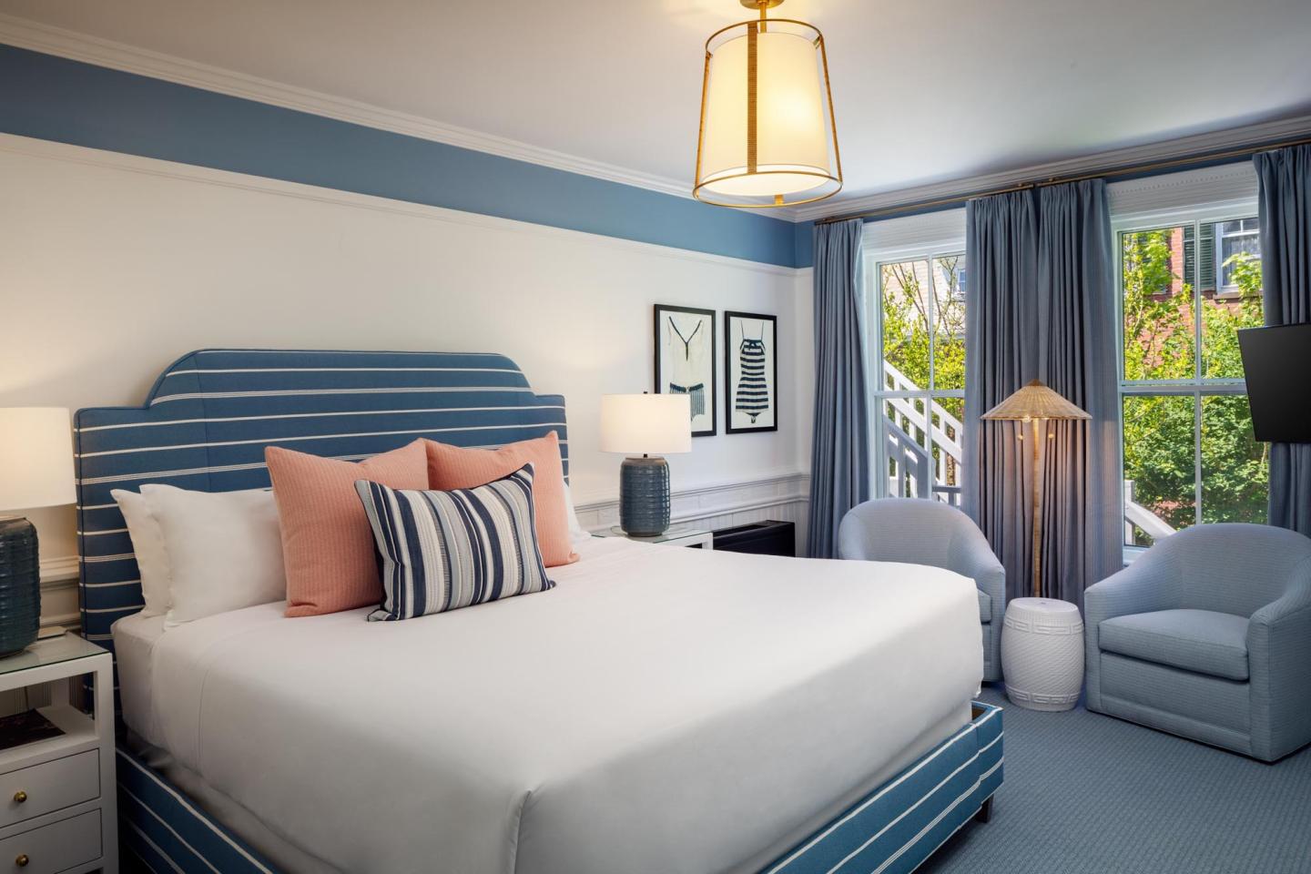 King Guest Room at 76 Main Nantucket Hotel
