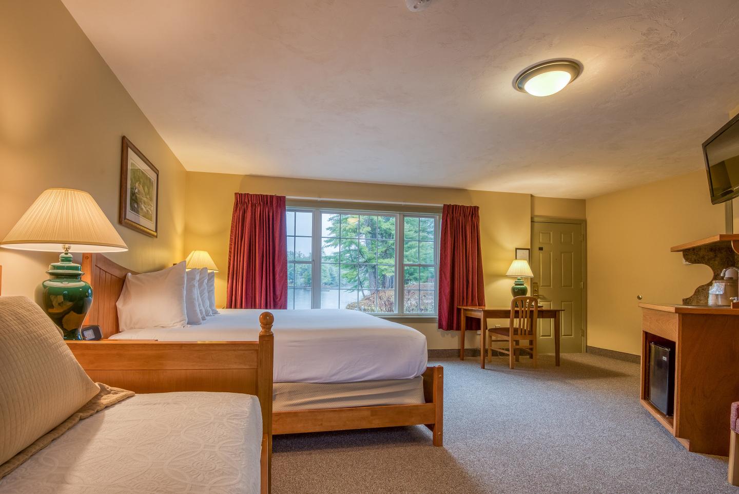 Lakeside room with view of Purity Lake at Purity Spring Resort