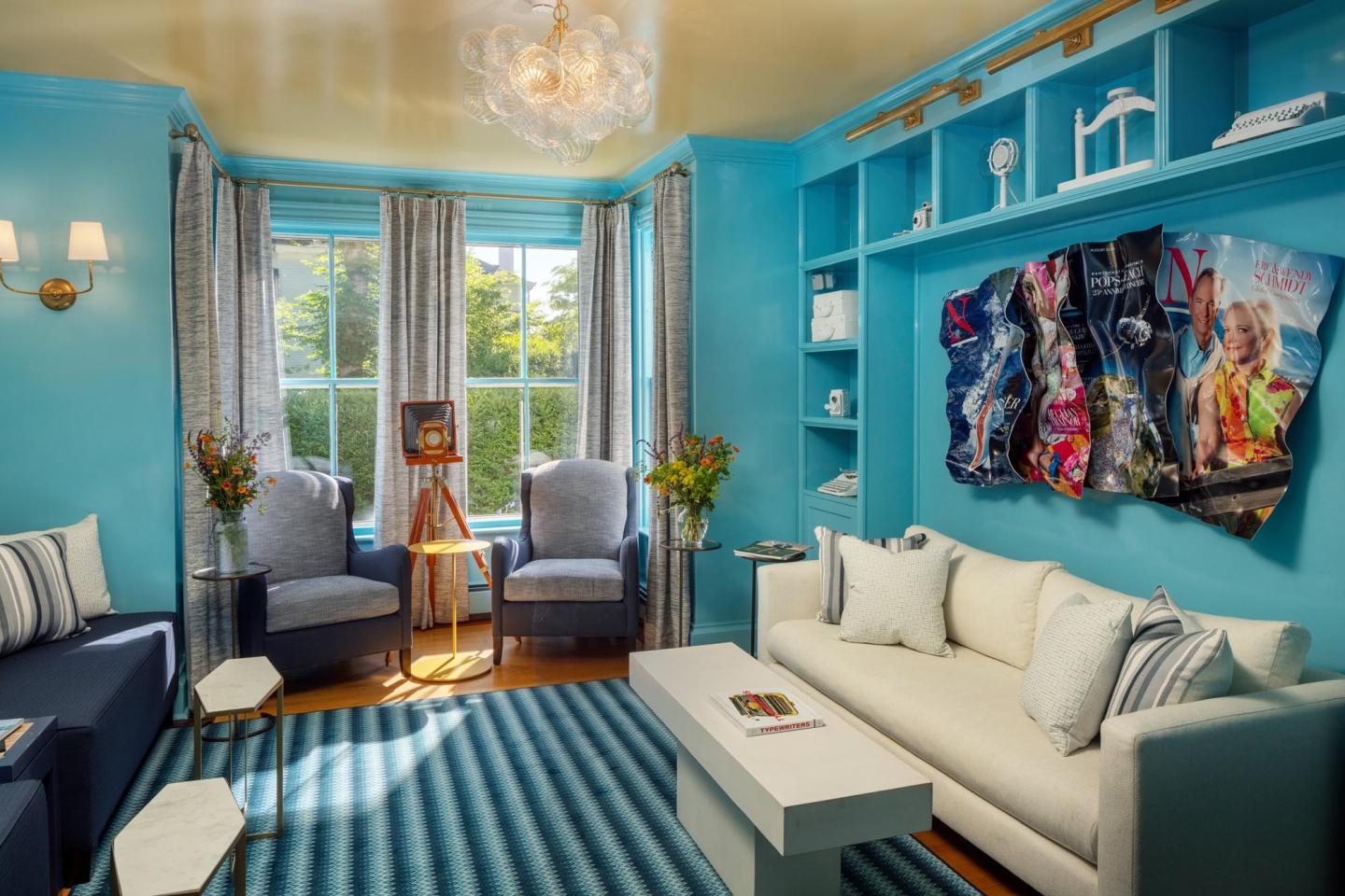 Lobby at 76 Main Nantucket Hotel