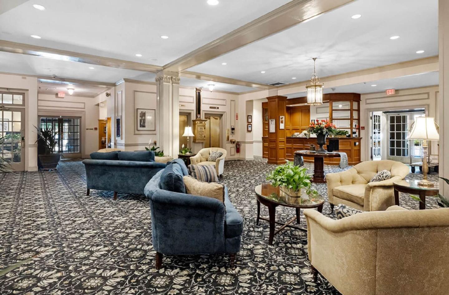Relax in our comfortable lobby