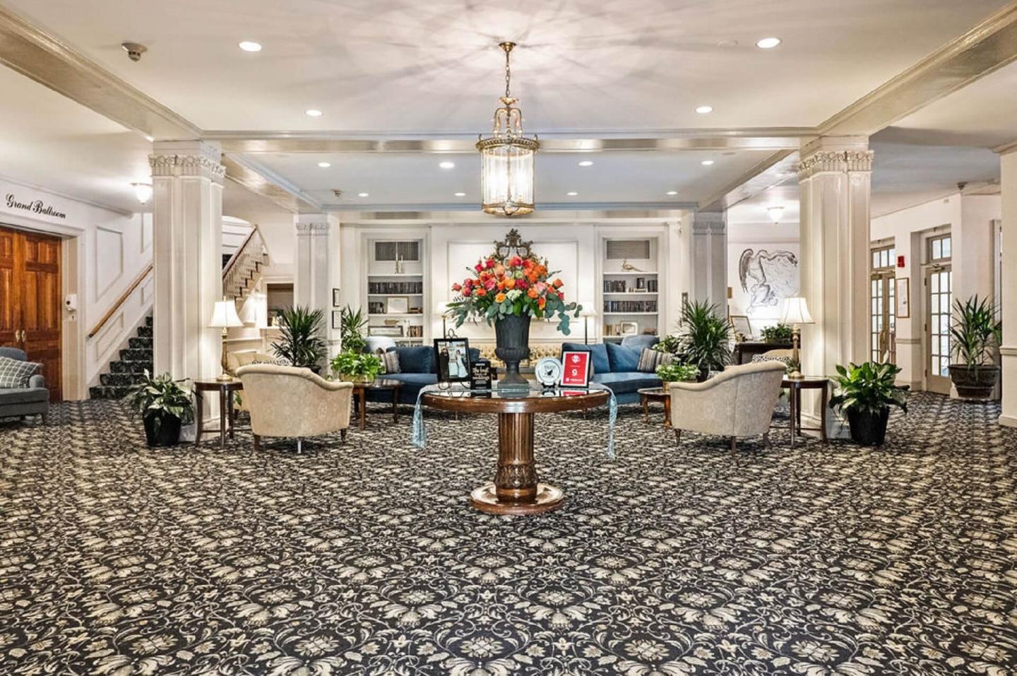 The Lobby was redecorated in early 2020
