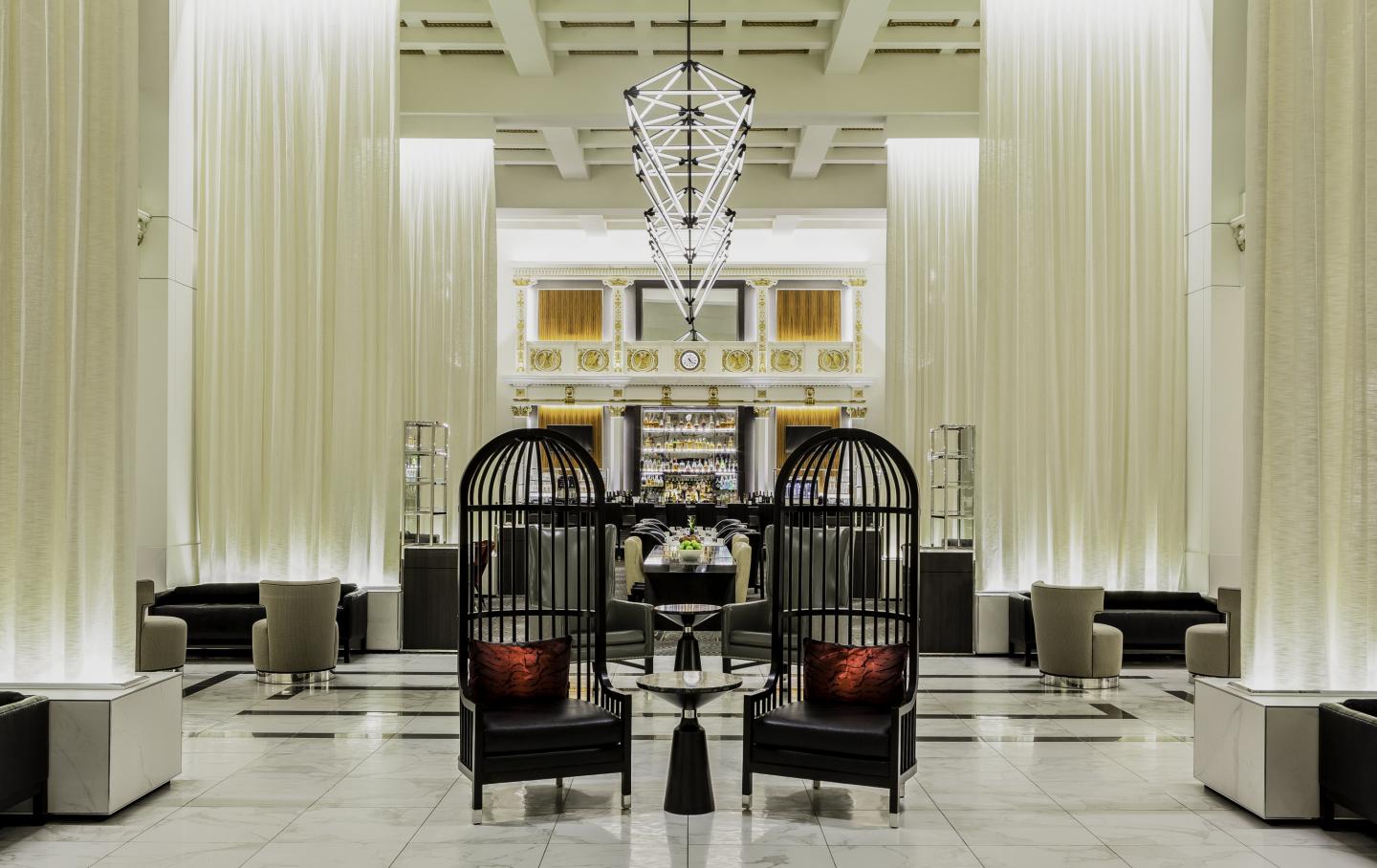 BPP lobby with two chairs