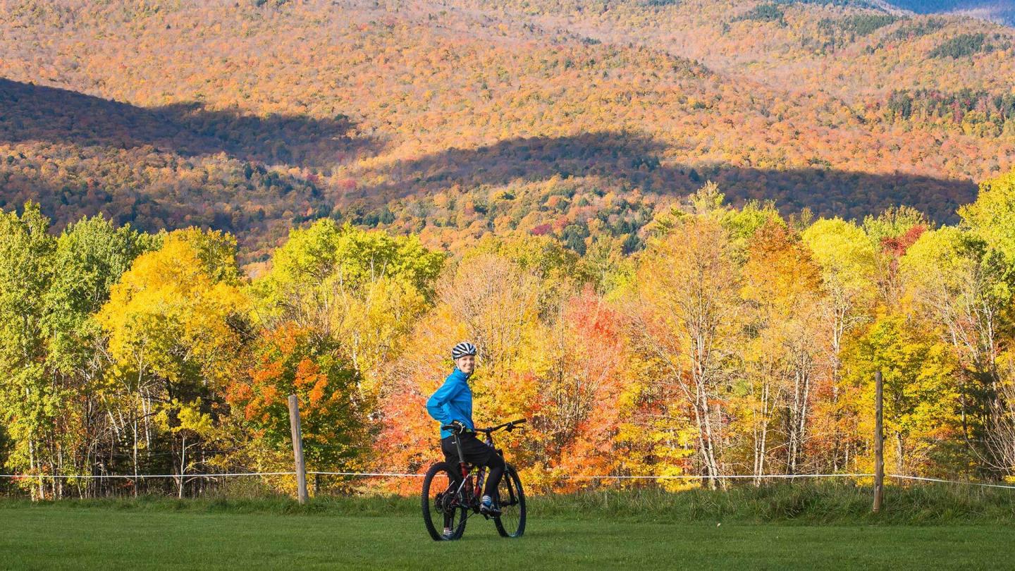 Mountain Biking in Fall
