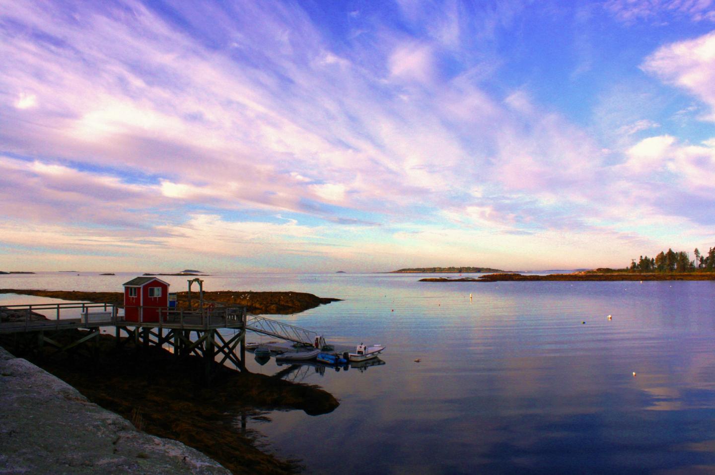 Sebasco Harbor Resort- Dock View