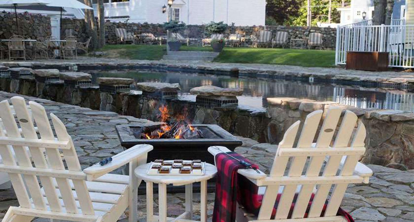 Grace White Barn Inn & Spa, Kennebunkport, Maine - Fire Pit