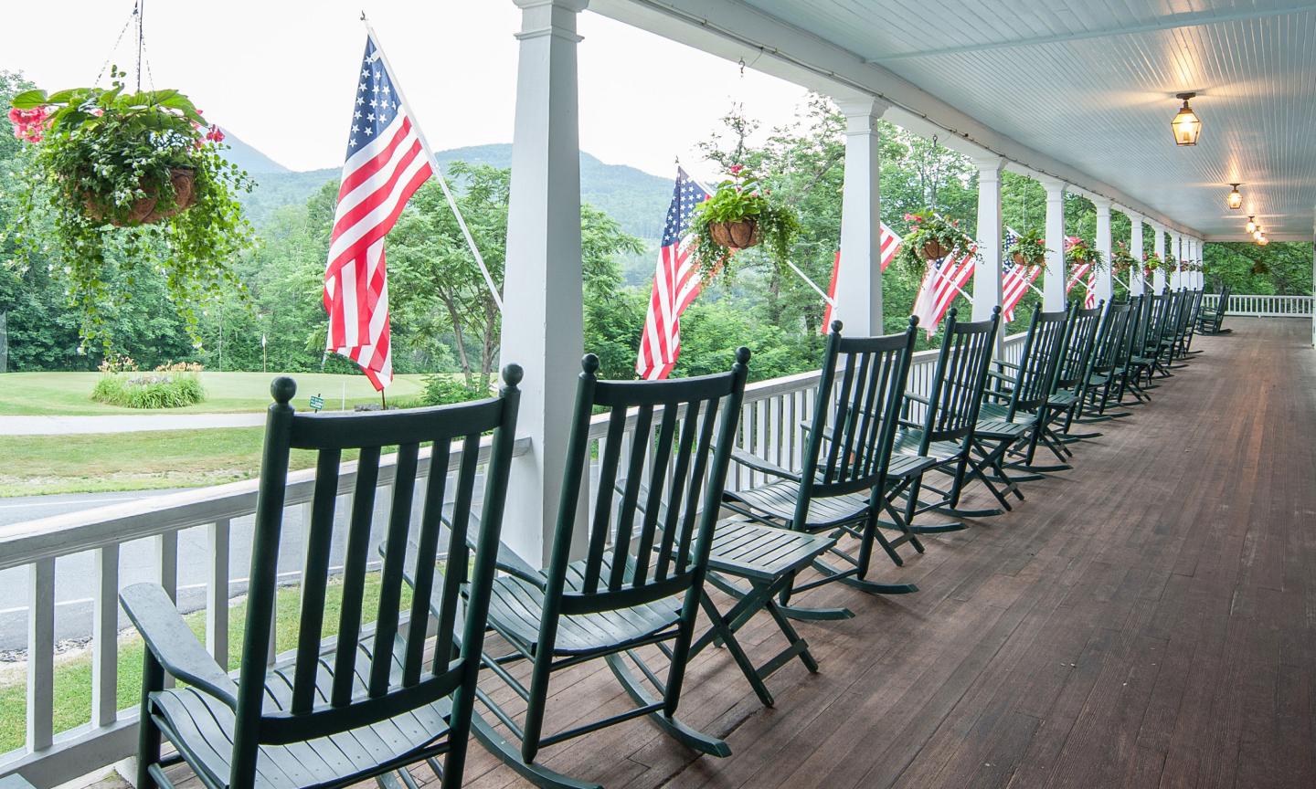 Eagle Mountain House & Golf Club - Porch