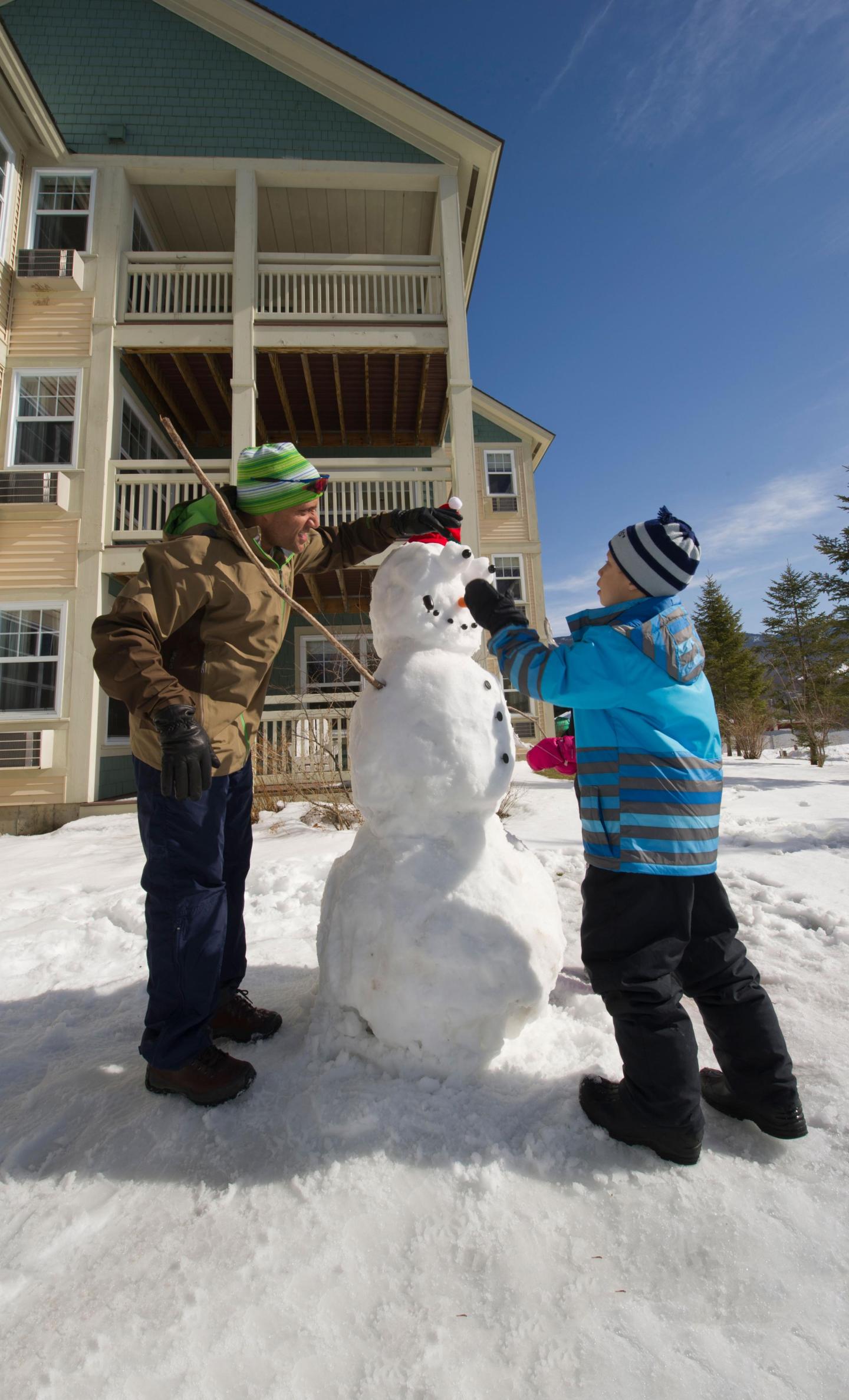Smugglers' Notch Resort -  Snowman