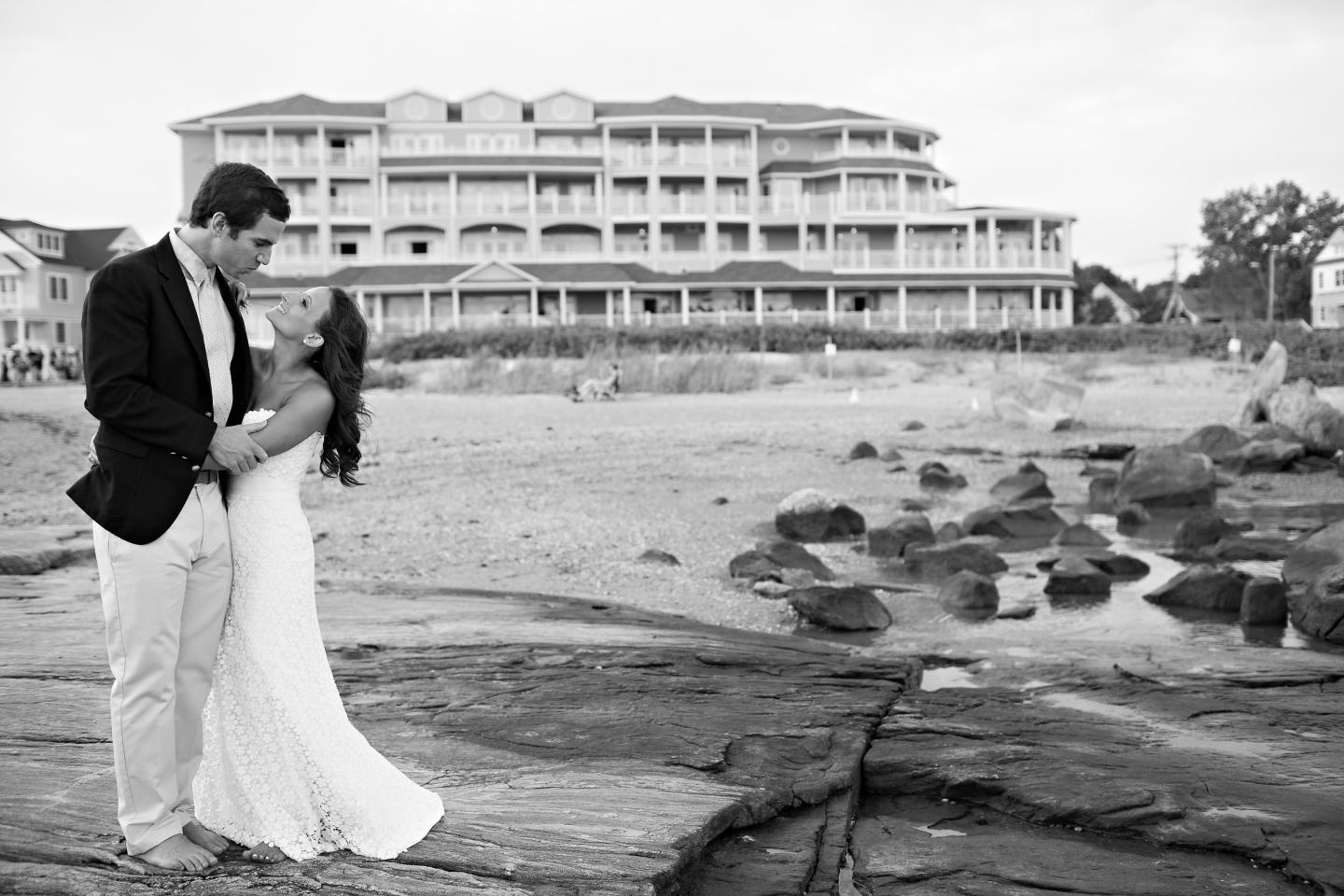 Bride & Groom, wedding day, Madison Beach Hotel