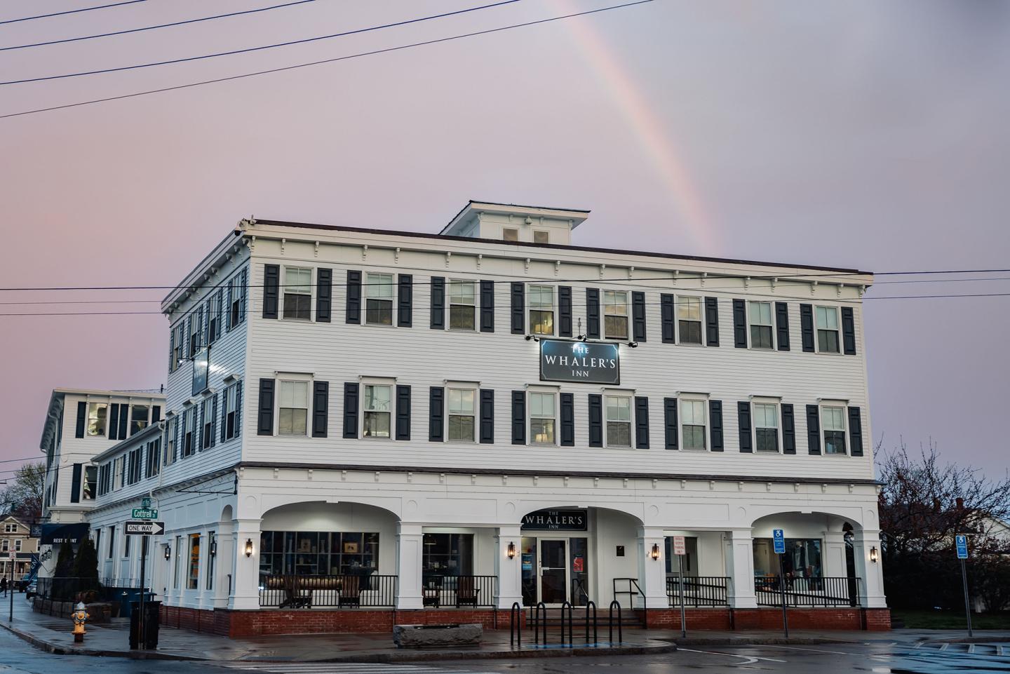 Rainbow over The Whaler's Inn