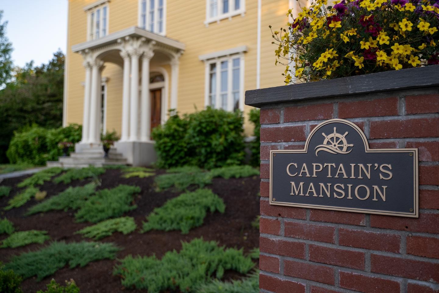 Front entrance of the Captain's Mansion
