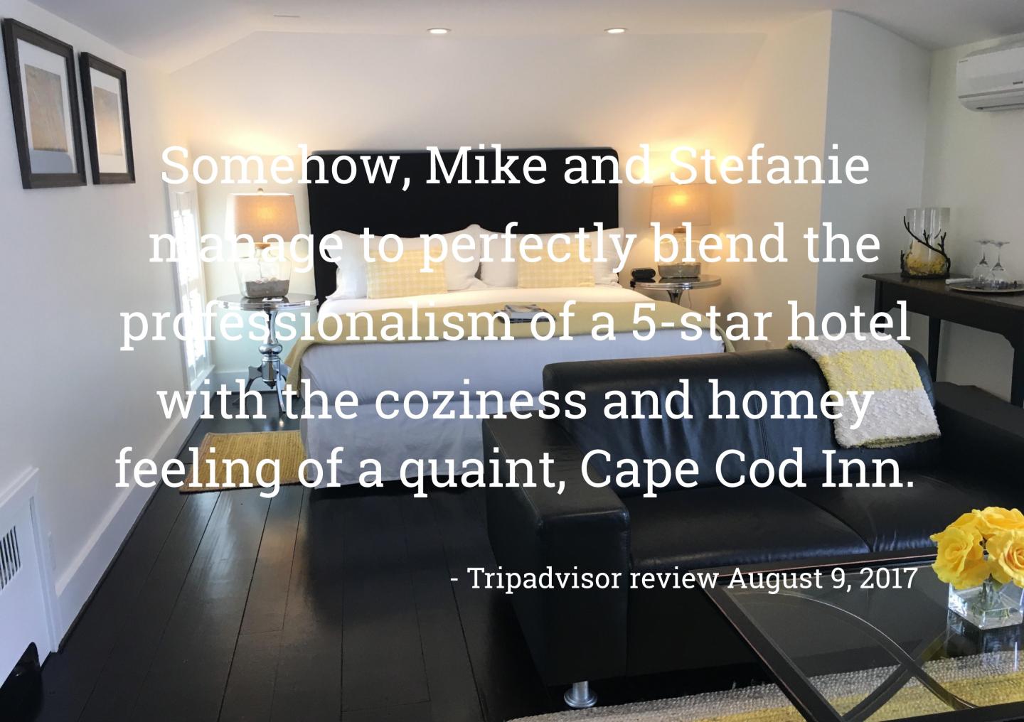 Cape Cod Luxury Inn Accommodations