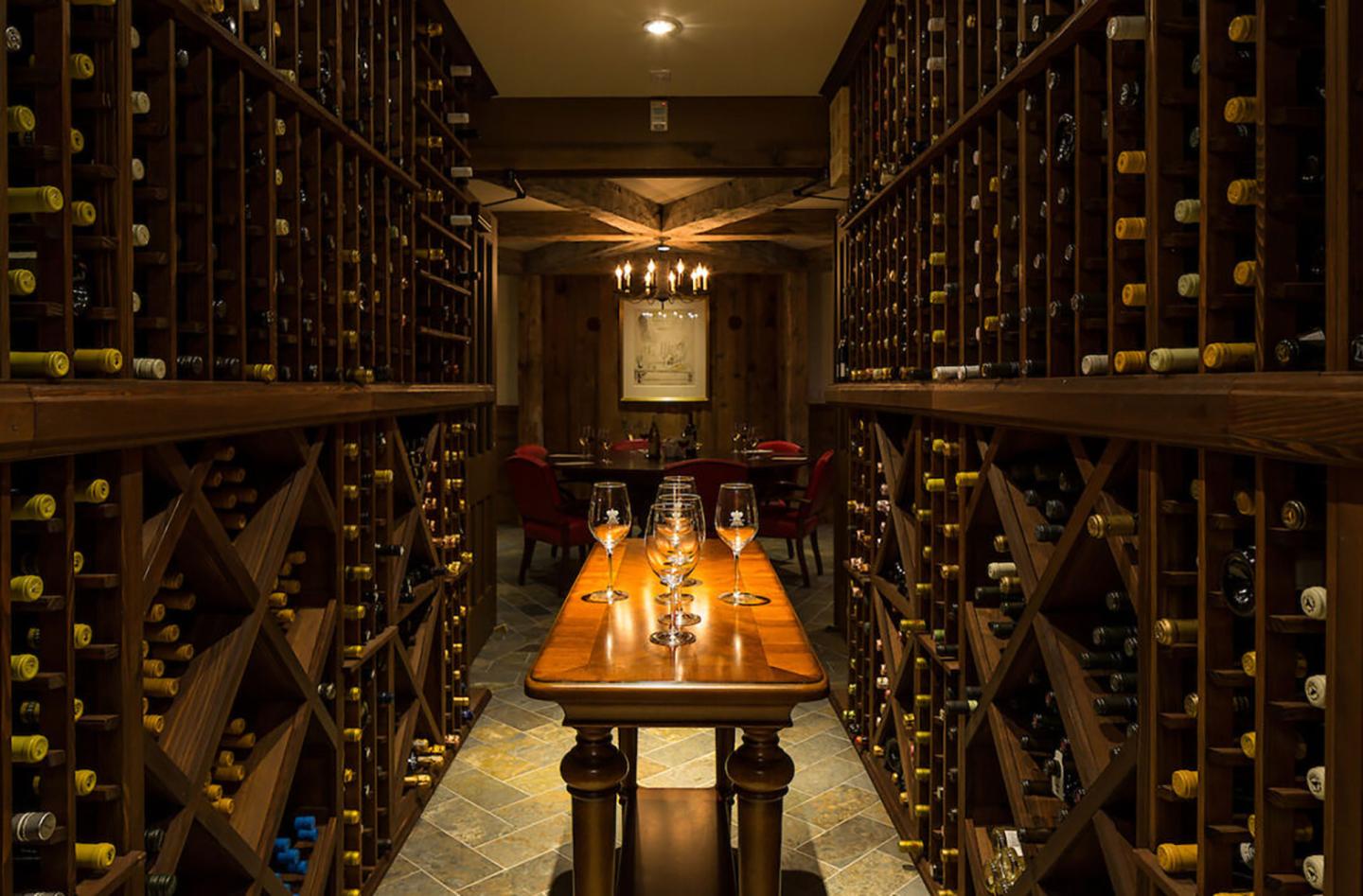 Wine Cellar at the Ocean House