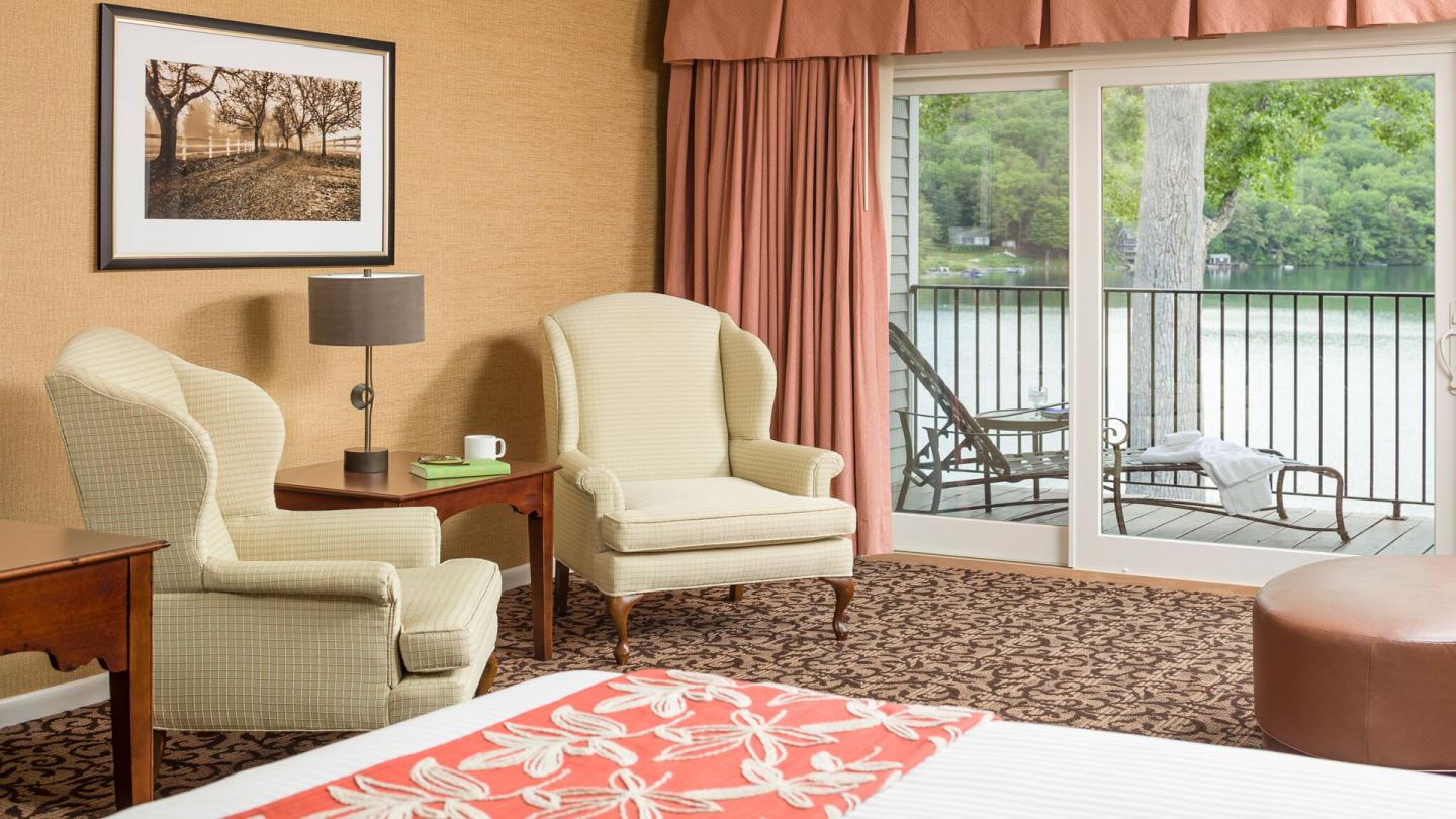 Terrace Room at Lake Morey Resort