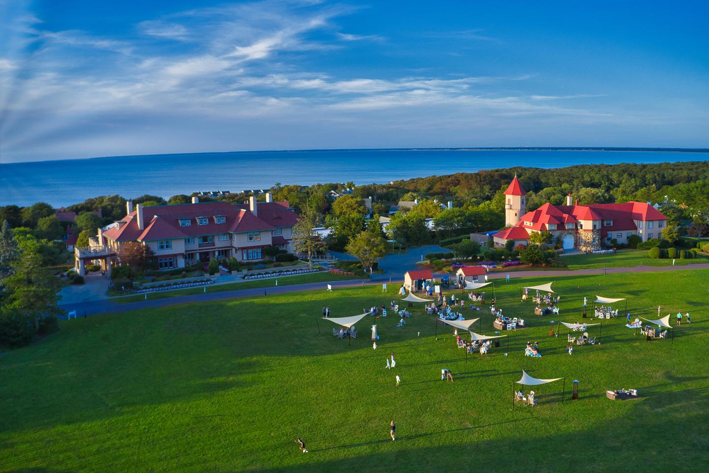 The Front Lawn at Ocean Edge
