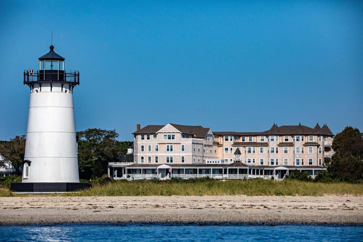 Exterior of the Harbor View Hotel