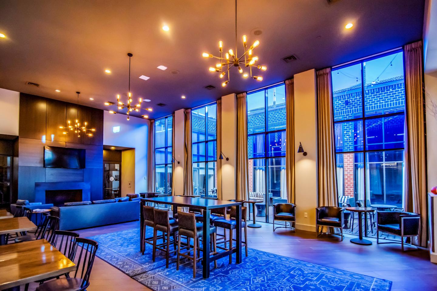 Hilton Mystic Lobby Sitting Area