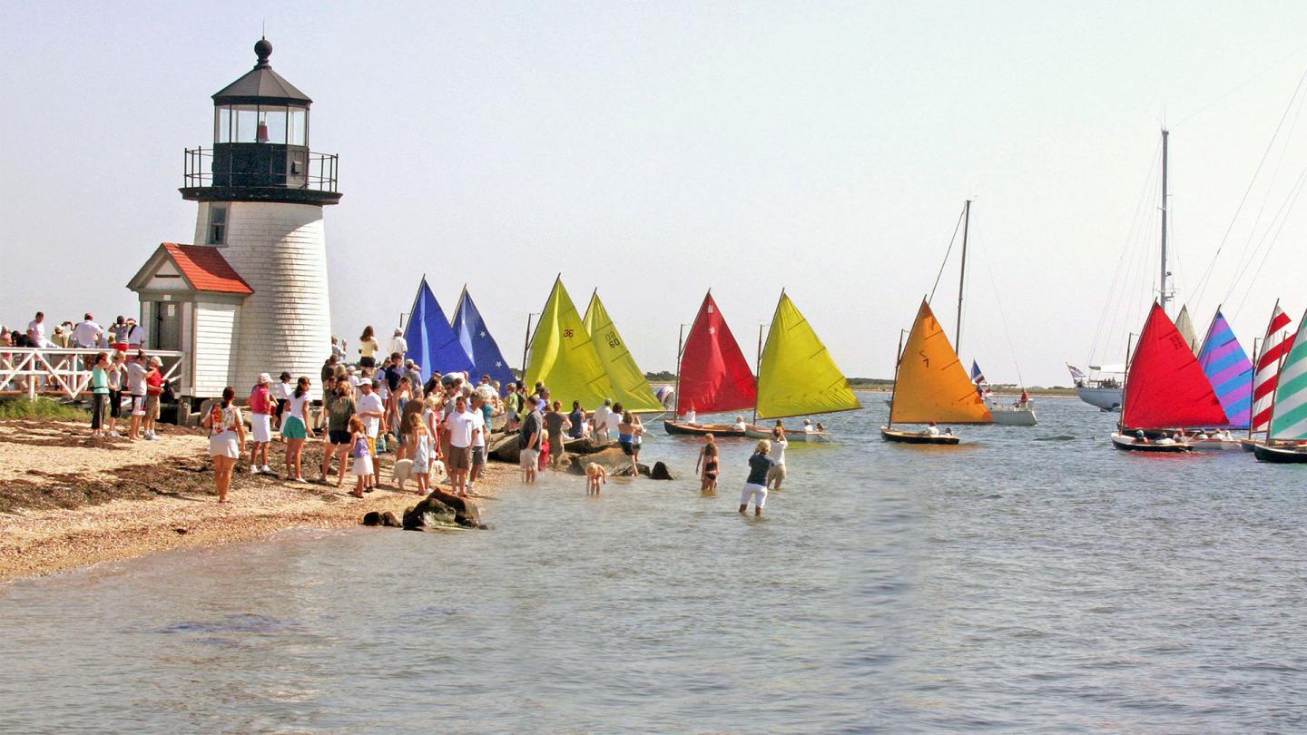 Rainbow Fleet, Brant Point, Nantucket