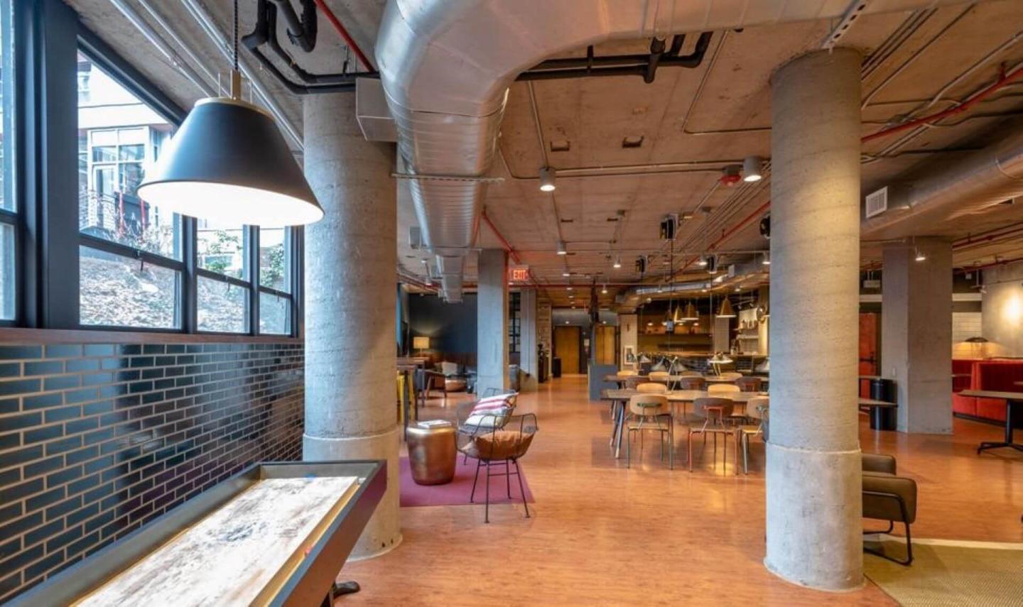 The Revolution Hotel conspire space view