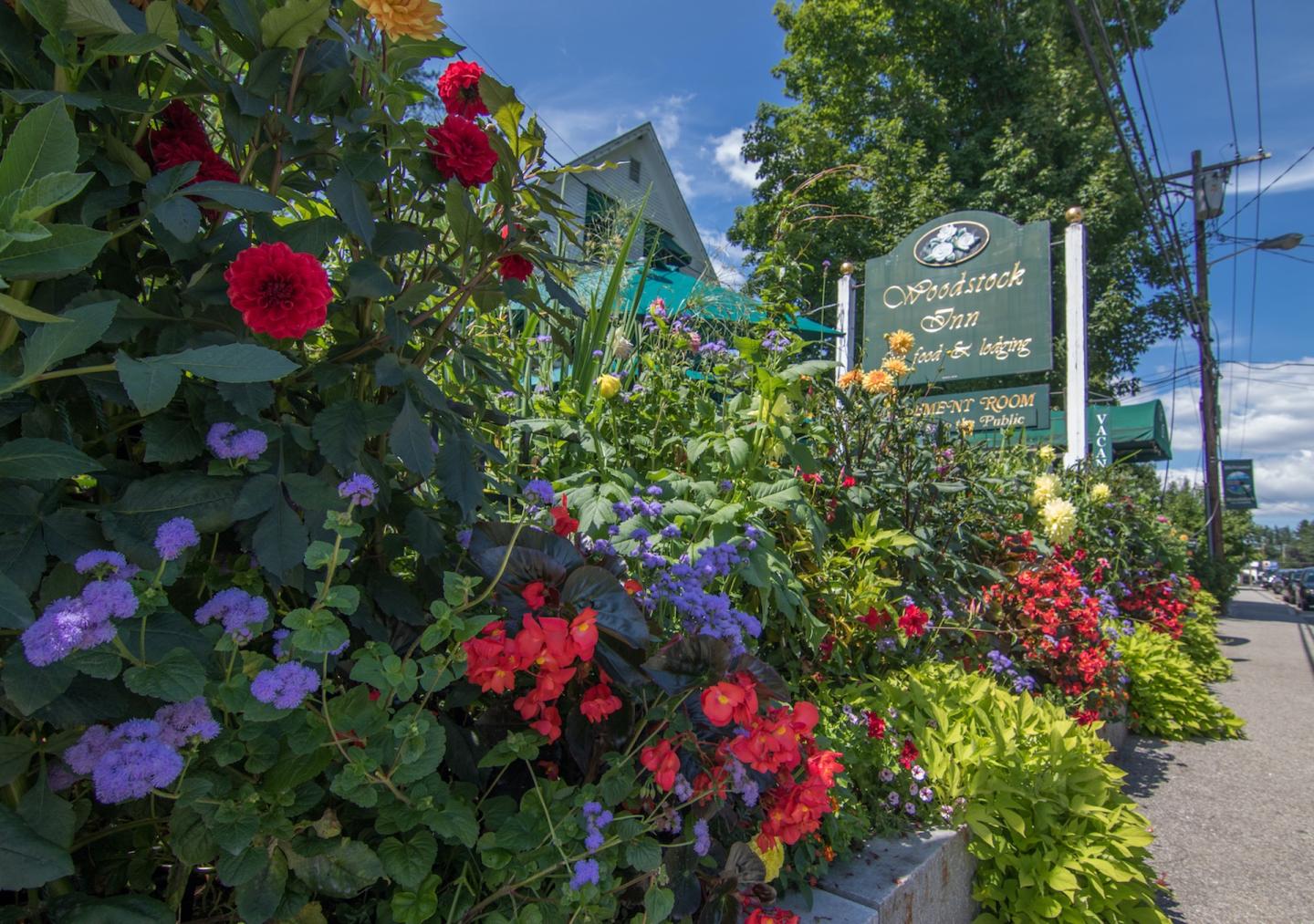 Gardens at Woodstock Inn Brewery