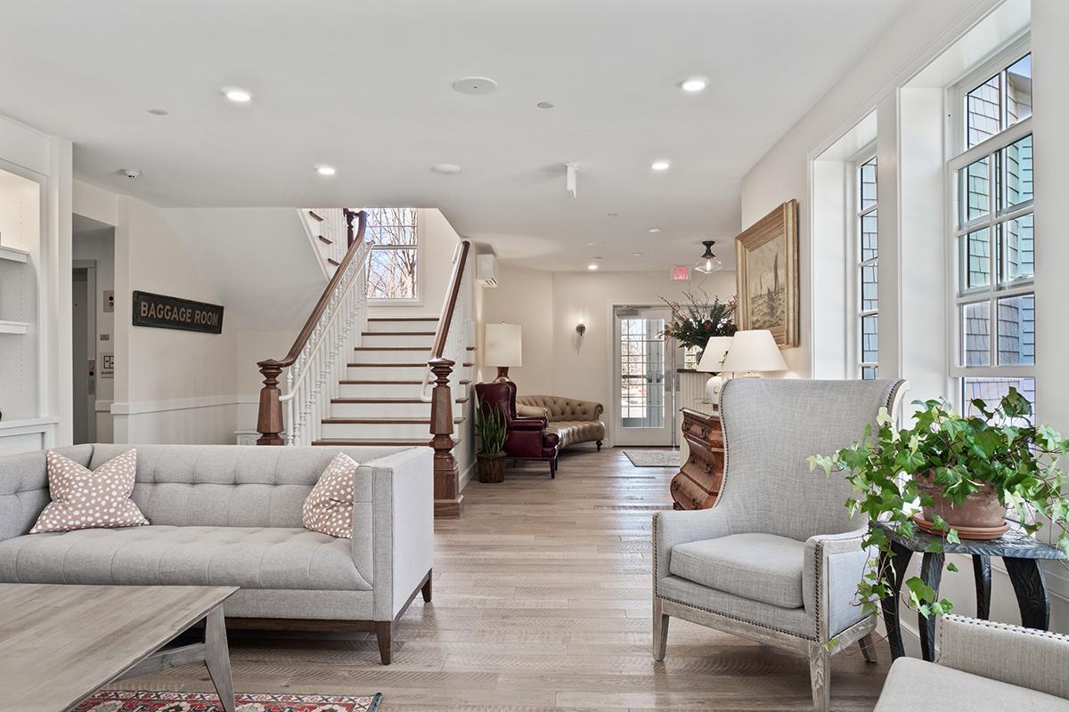 Lobby and reception area