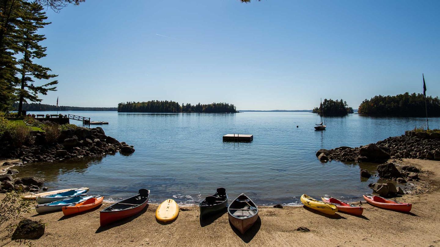Lake SUP and Kayaking Maine