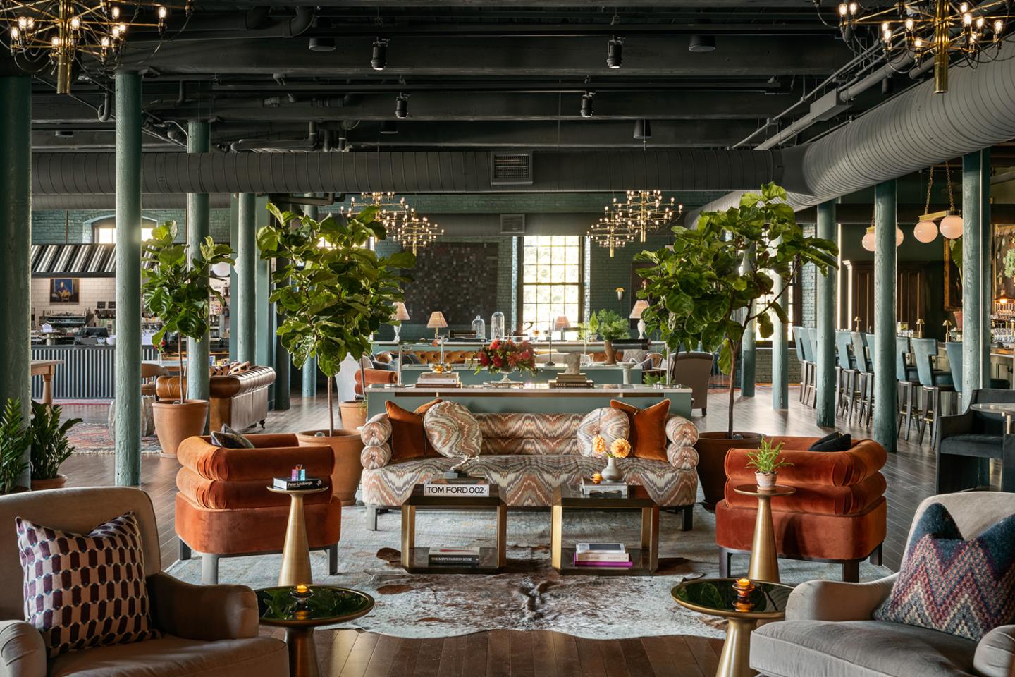 The Lobby of The Lincoln Hotel
