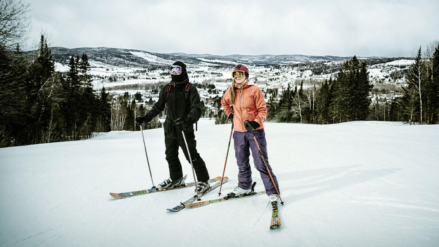 Maine Couples Ski Vacation