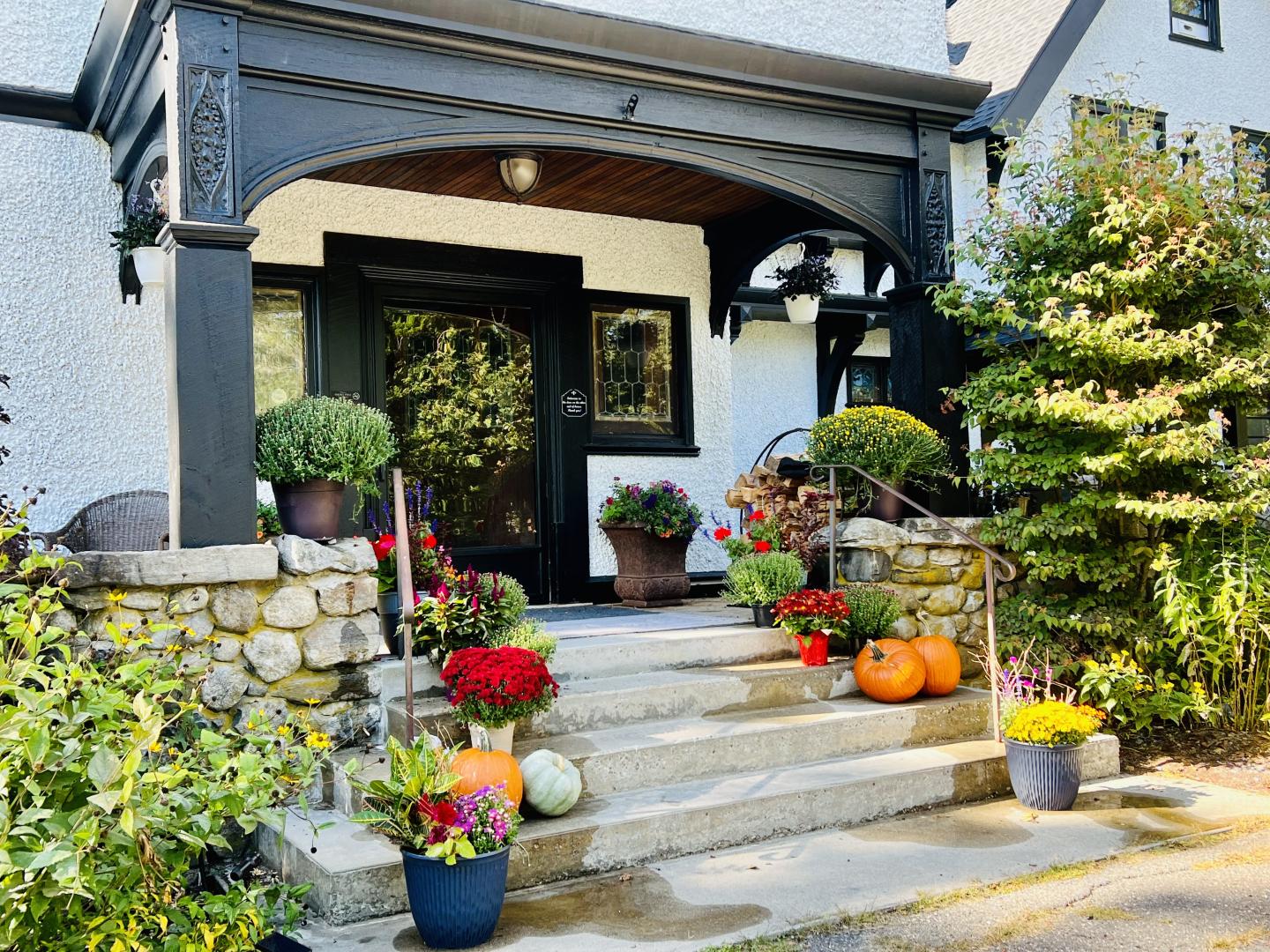 Autumn at the Manor House Inn Norfolk