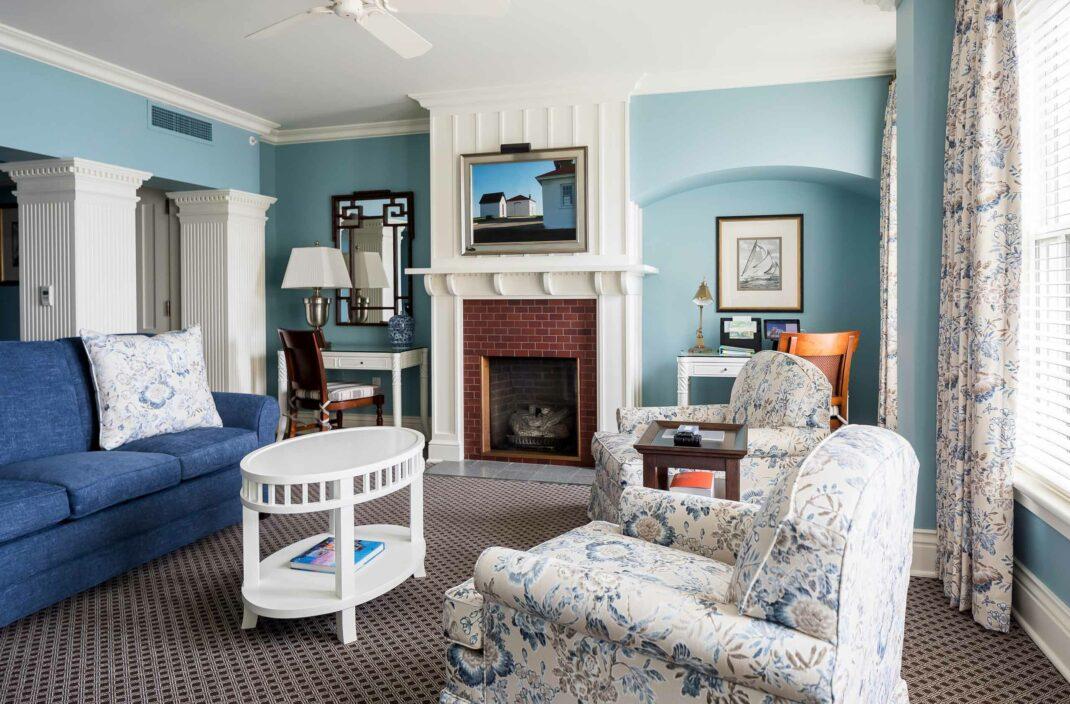 Ocean View Terrace Living Room