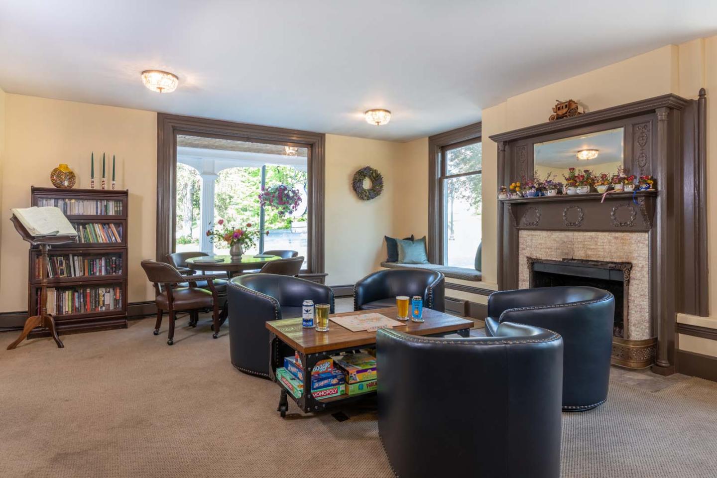 Lounge for guests at our New England Bed and Breakfast