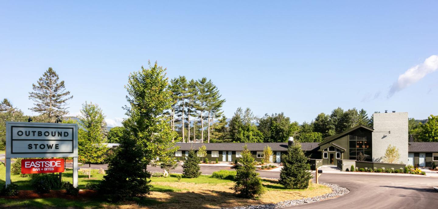 Outbound Stowe Front of Property