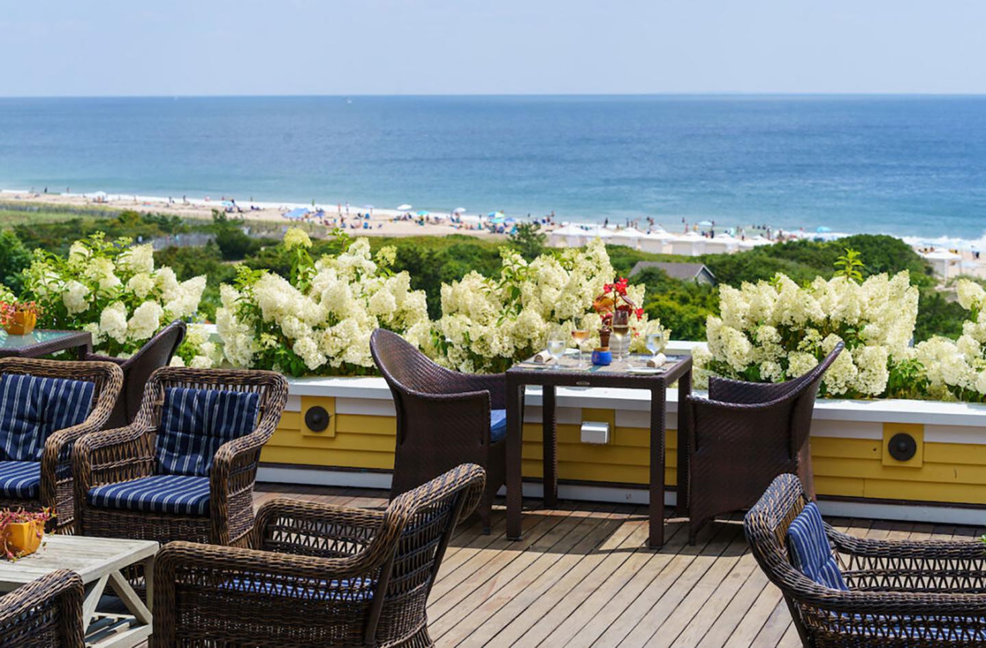 Patio at The Ocean House