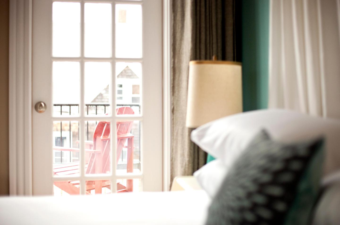 Woods Hole Inn Penzance Room with Private Deck