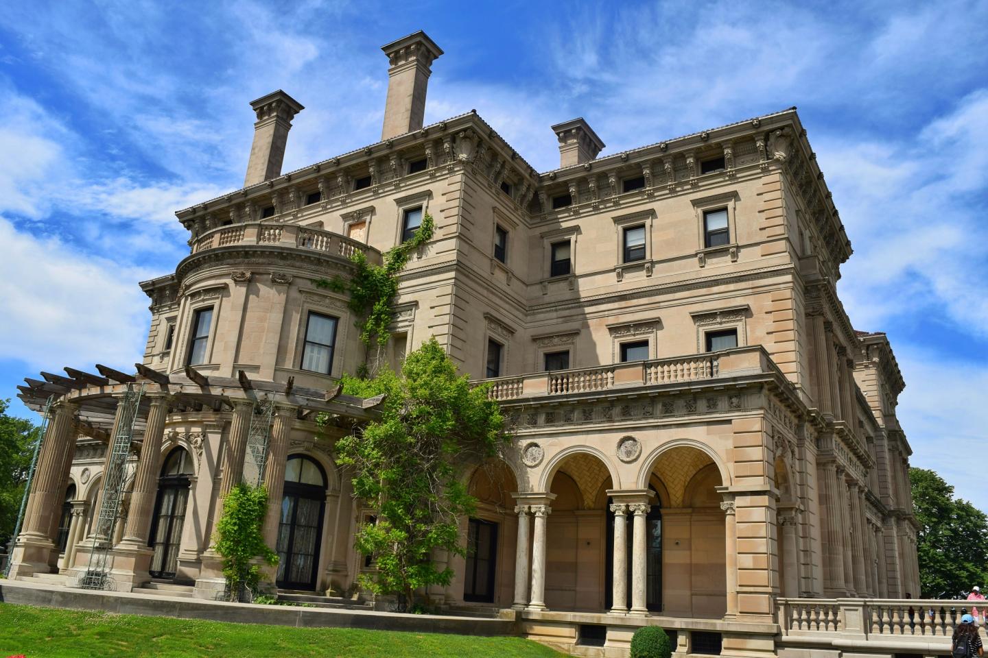 The Breakers Mansion in Newport, Rhode Island