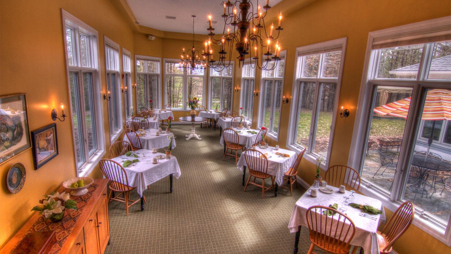 Enjoy your sunlit breakfast with your loved one