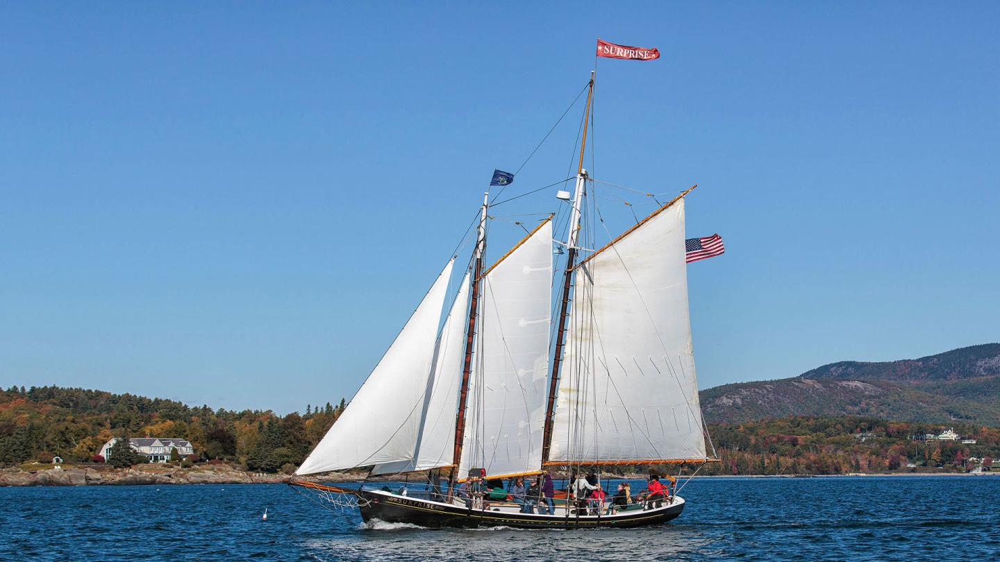 Schooner Surprise Day Sails and Charters Camden, ME