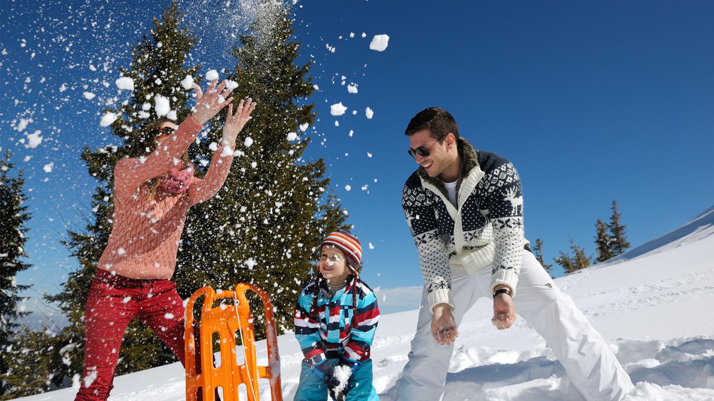 Skiing Getaway for Families in Maine