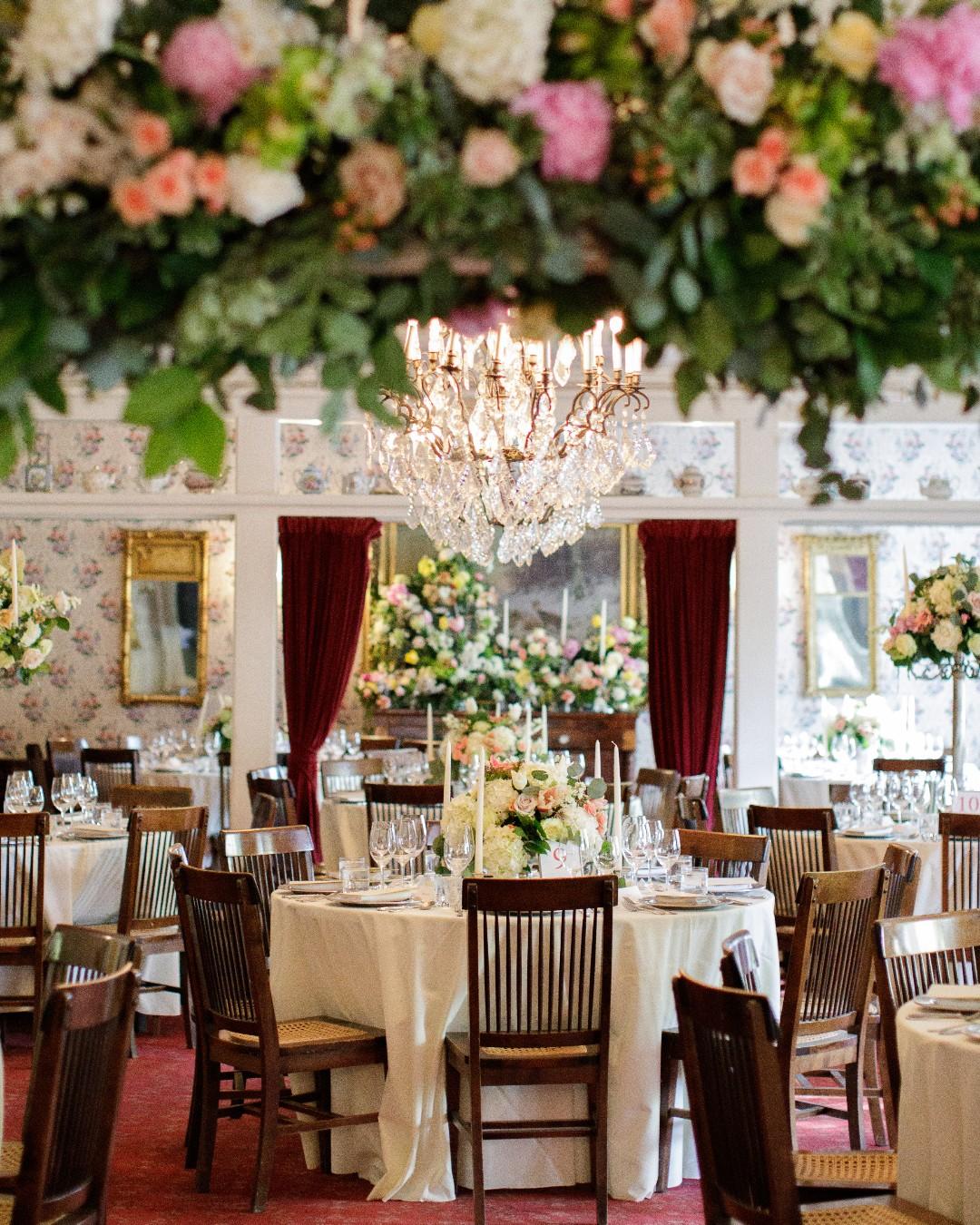 Wedding table at Red Lion Inn