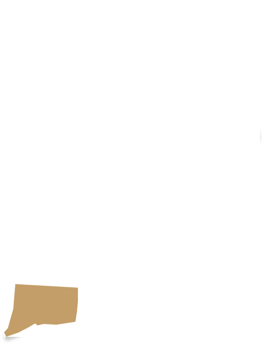 Connecticut map