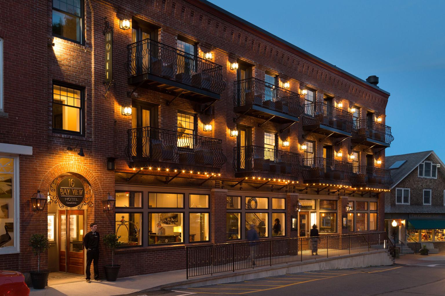 16 Bay View Exterior at Dusk