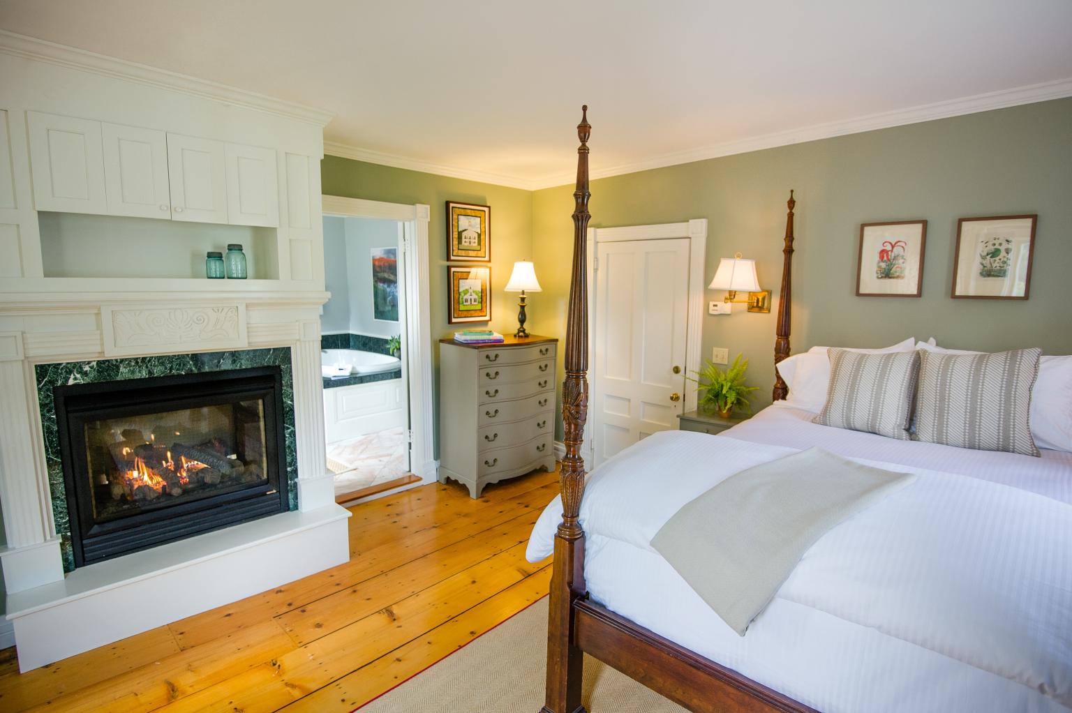 Romantic Fireplace Room